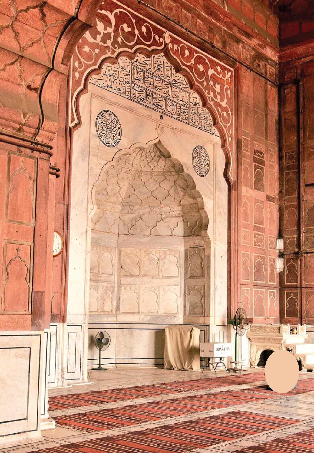 ইসলামী স্থাপত্যর ঐতিহাসিক নিদর্শন দিল্লী শাহী জামে মসজিদ